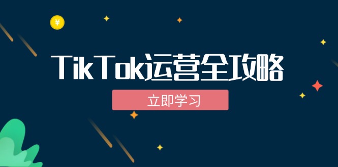 （12739期）TikTok实战运营全攻略：从下载软件到变现，抖音海外版实操教程-木木创业基地项目网