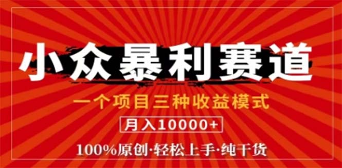 （12756期）视频号最新爆火赛道，三种可收益模式，0粉新号条条原创条条热门 日入1000+-木木创业基地项目网