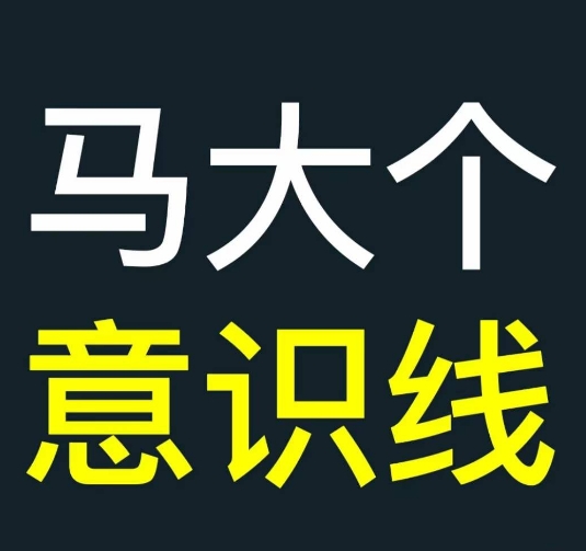 马大个意识线，一门改变人生意识的课程，讲解什么是能力线什么是意识线-木木创业基地项目网