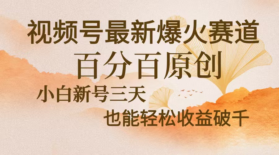 （13225期）视频号最新爆火赛道，中老年粉深信不疑，百分百原创，新号三天收益轻松…-木木创业基地项目网