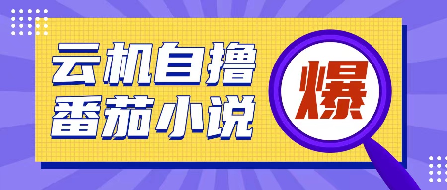 首发云手机自撸小说玩法，10块钱成本可撸200+收益操作简单-木木创业基地项目网